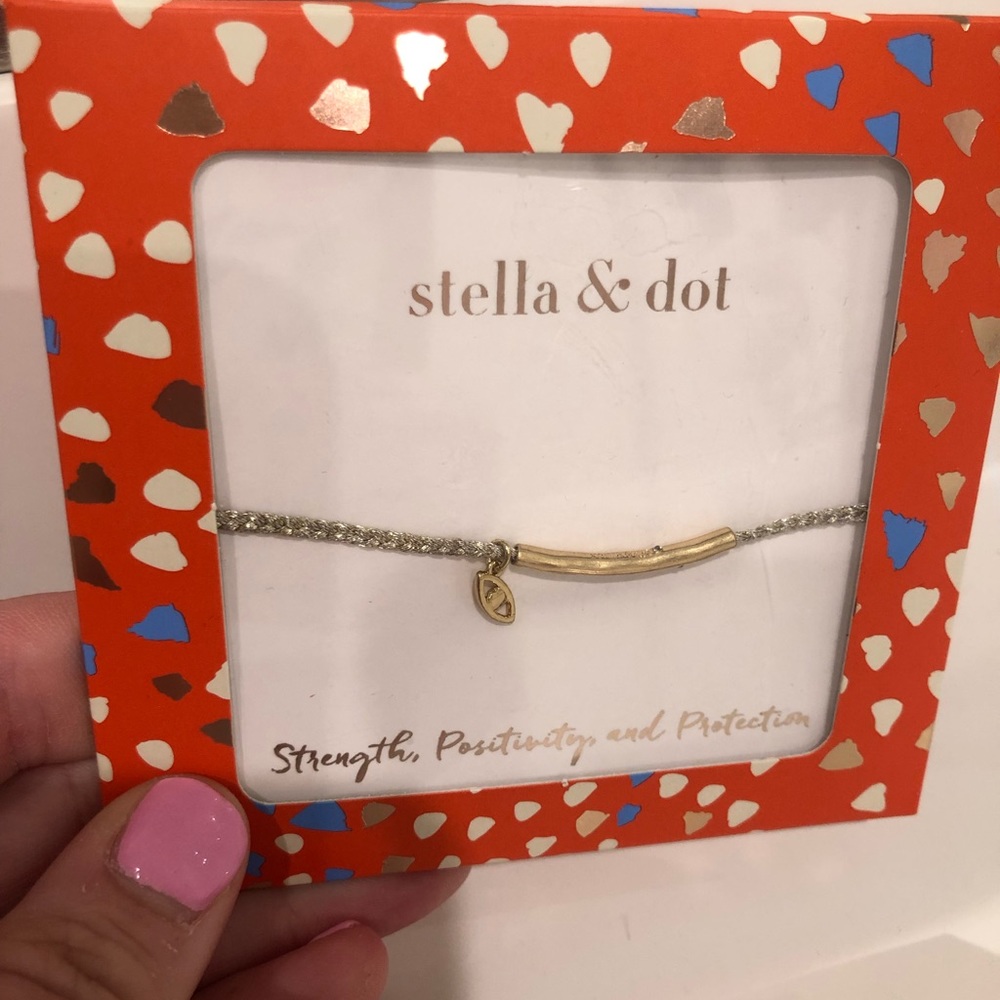 NEW Stella & Dot “evil eye” bracelet